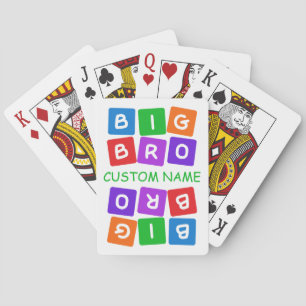 Baralho Placas de jogo personalizadas Big Bro