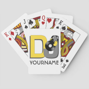Baralho Placas de jogo personalizadas DJ