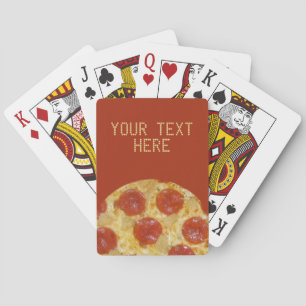 Baralho Placas de jogo personalizadas PIZZA
