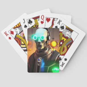Baralho Placas de jogo Robot 2 Poker