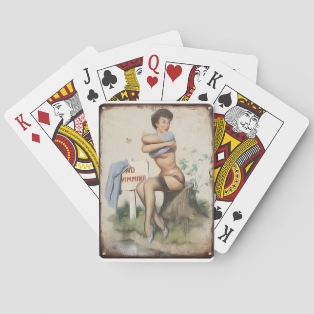 Baralho Placas de Reprodução Clássicas (Verso)