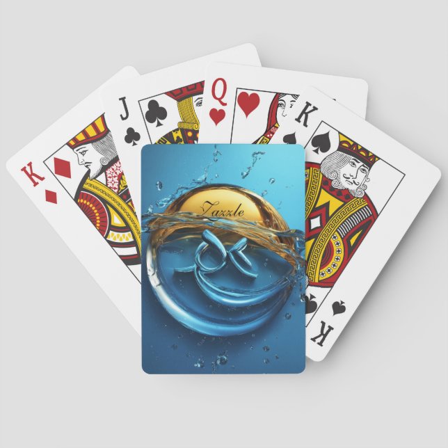 Baralho Placas de Reprodução Clássicas (Verso)