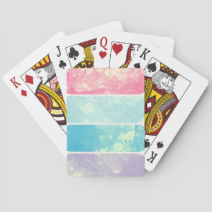 Baralho Placas de Reprodução Clássicas com Bolha de Água