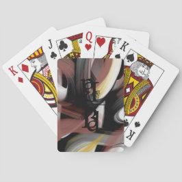 Baralho Placas de Reprodução Clássicas Tendência Abstrato