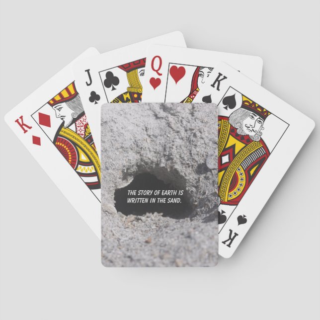 Baralho Placas de Reprodução de Areia (Verso)