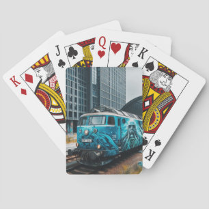 Baralho Placas de Reprodução de Arte de grafite