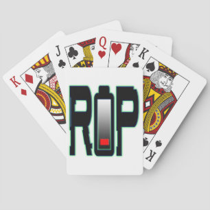 Baralho Placas de Reprodução de Bateria RIP