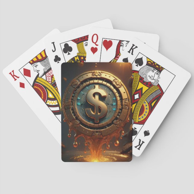 Baralho Placas de Reprodução de Chip de Poker (Verso)