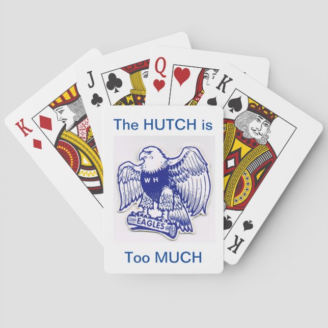 Baralho Placas de reprodução de HUTCH (Verso)