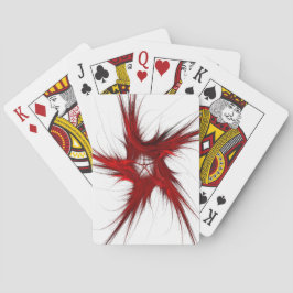 Baralho Placas de Reprodução de Índice Padrão Abstrato Ver