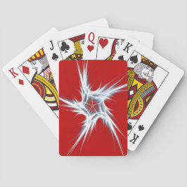 Baralho Placas de Reprodução de Índice Padrão Abstrato Ver