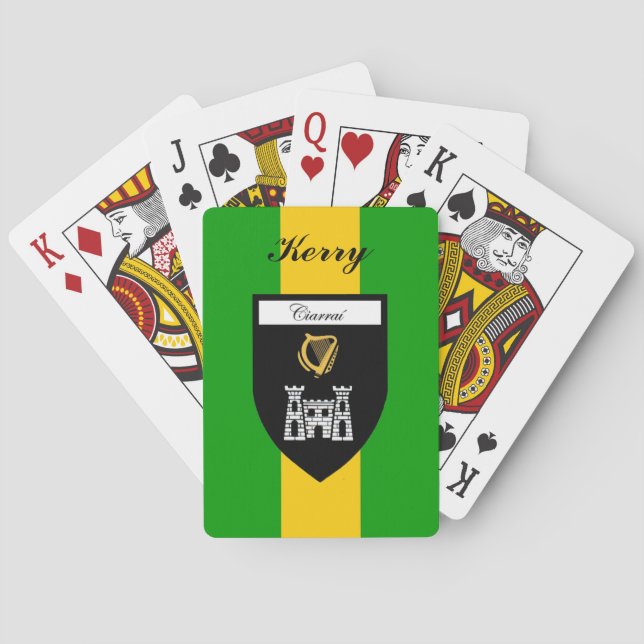 Baralho Placas de Reprodução de Kerry do Condado (Verso)