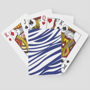 Baralho Placas de Reprodução de Padrão de Faixa de Zebra A
