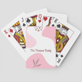 Baralho Placas de Reprodução de Padrões Minimalistas