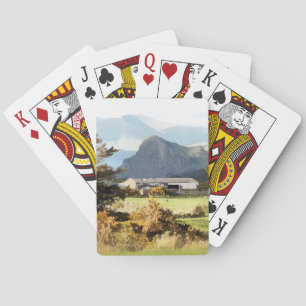 BARALHO PLACAS DE REPRODUÇÃO DE PAISAGEM DE FAZENDA E MONT