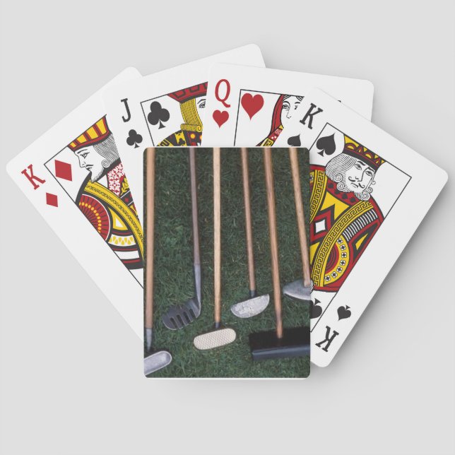 BARALHO PLACAS DE REPRODUÇÃO DO CONJUNTO DE GOLF ANTICOS (Verso)