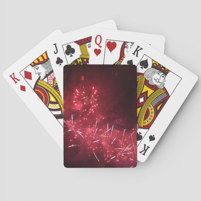 Baralho Placas de Reprodução do Fireworks (Verso)