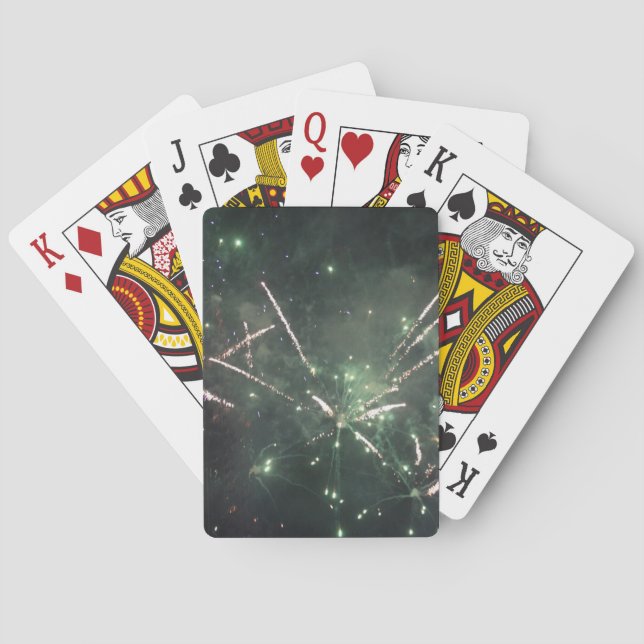 Baralho Placas de Reprodução do Fireworks (Verso)