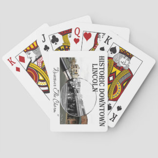 Baralho Placas de Reprodução Lincoln de Centro Histórico