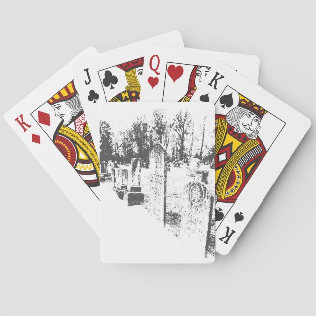 Baralho Placas de Reprodução Personalizadas (Verso)