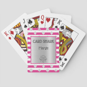 Baralho Placas de Reprodução Personalizadas do "Card Shark