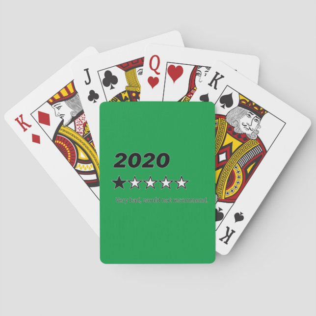 Baralho Placas para jogar 2020 (Verso)