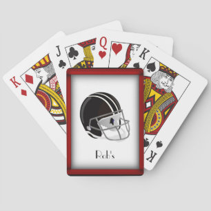 Baralho Placas personalizadas de futebol personalizadas