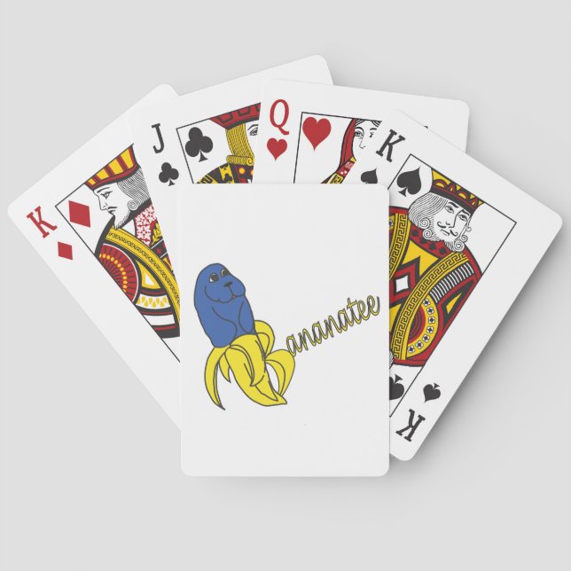 Baralho Plataforma de Banantee de cartões (Verso)