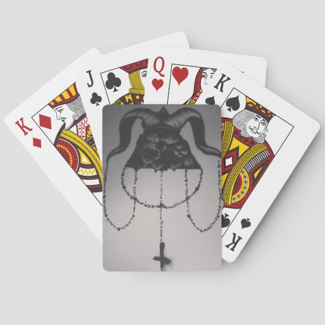 Baralho Plataforma de cartão oculto do jogo (Verso)