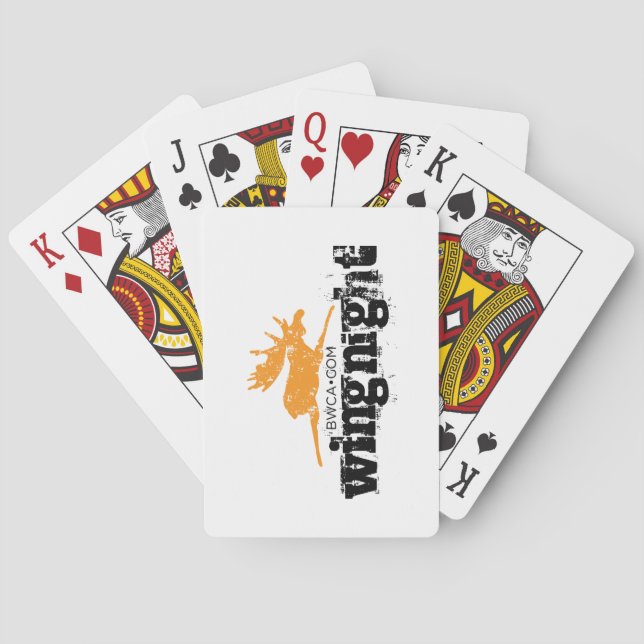 Baralho Plataforma de Wingnight de cartões (Verso)