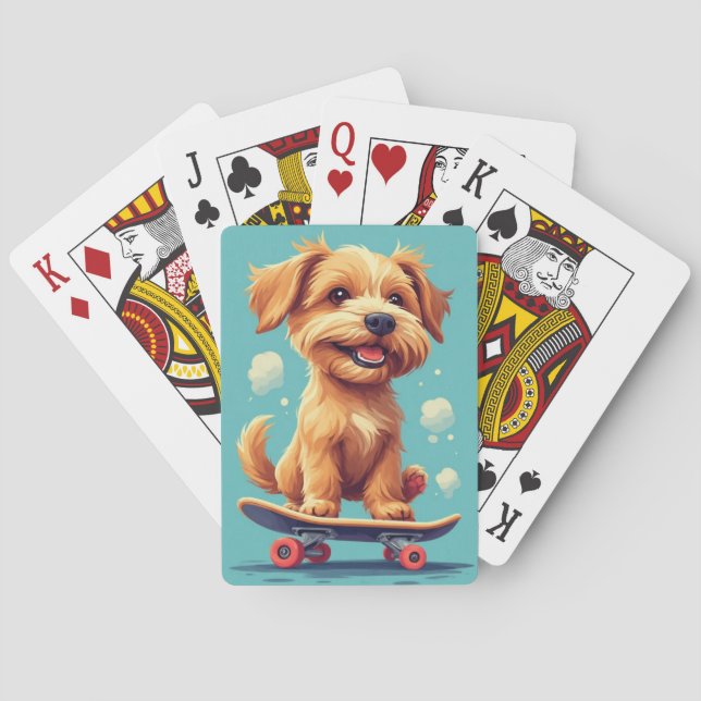 Baralho Playful PuppyClassic Playing Cards (Verso)
