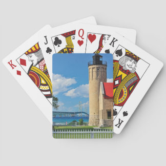 Baralho Playing Cards Mackinac Bridge and Lighthouse