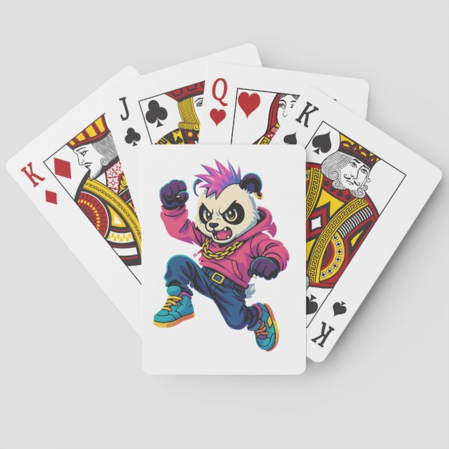 Baralho Poder do Panda Punk (Verso)
