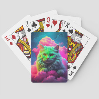 Baralho Poker de Cartão para Amantes de Gato