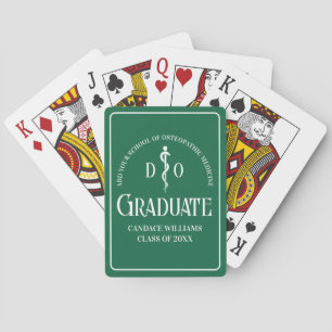 Baralho Poker de Graduação da Faculdade de Medicina Osteop