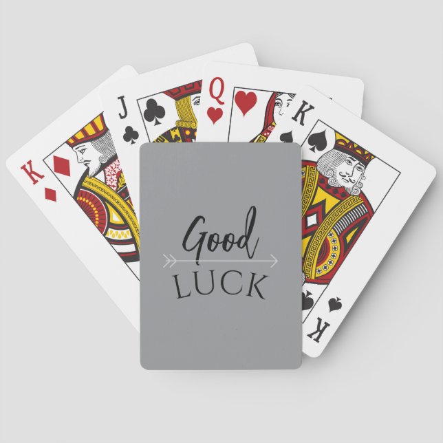 Baralho Poker Karten Good Luck (Verso)