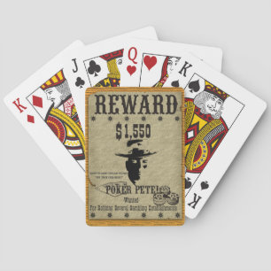 Baralho Poker Pete Reward Poster
