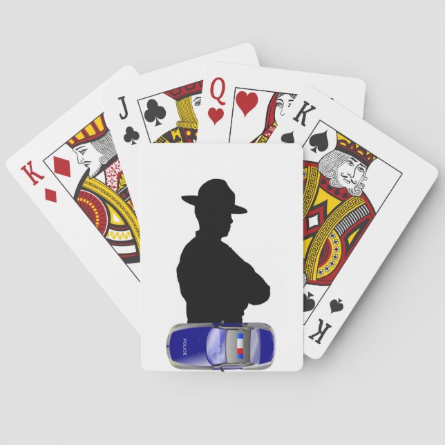 Baralho Polícia (Verso)