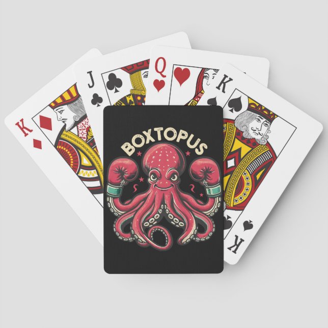 Baralho Polvo de Boxe - Boxtopus (Verso)