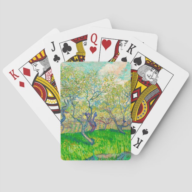 Baralho Pomar Vincent van Gogh em Blossom (Verso)