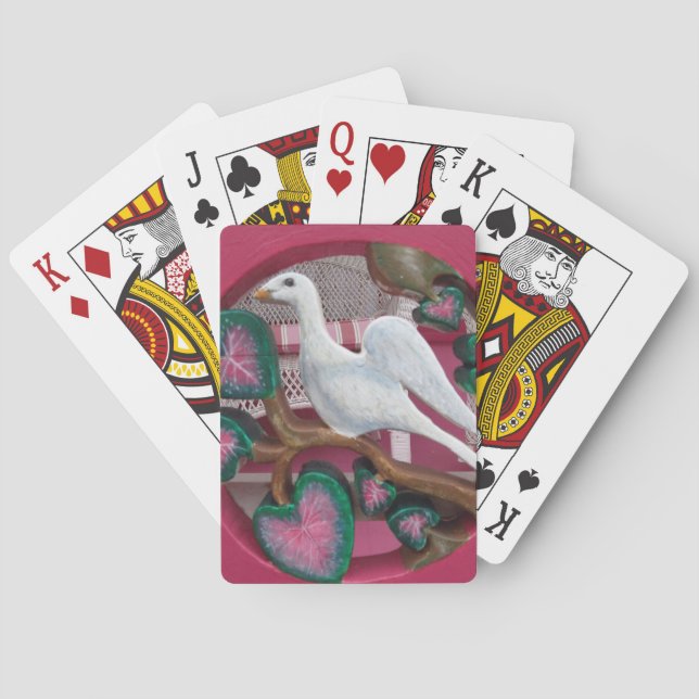 Baralho Pomba Branca a Rosa - Vinha de Martha (Verso)