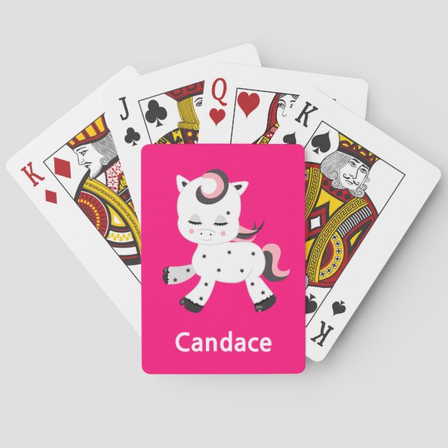 Baralho pônei bonito (Verso)