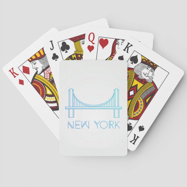 Baralho Ponte Brooklyn | NOVA IORQUE (Verso)