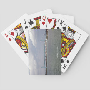 Baralho Ponte embaixadora jogando cartas