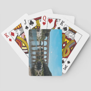 Baralho Ponte romana antiga na França