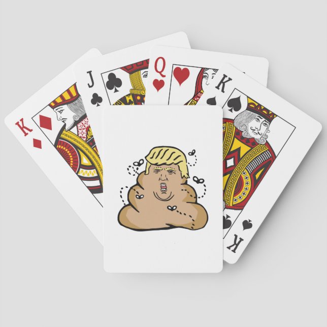 Baralho poop donald trump (Verso)