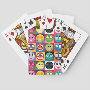 Baralho pop art emojis