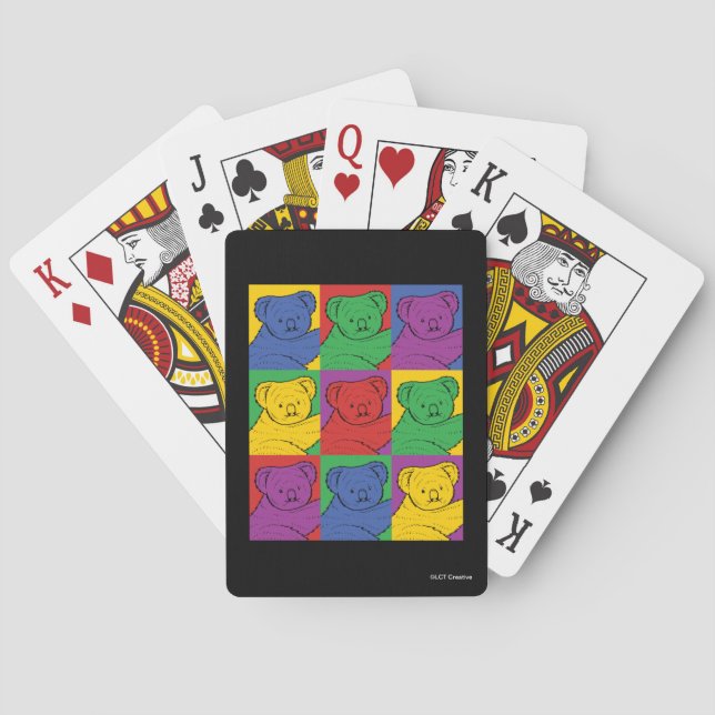 Baralho Pop Art Koala (Verso)