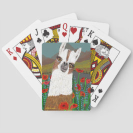 Baralho Poppies incríveis e mamãe Llama