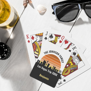 Baralho Pôr do Sol Personalizado na Las Vegas Strip em Fér